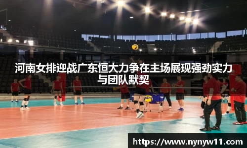 河南女排迎战广东恒大力争在主场展现强劲实力与团队默契